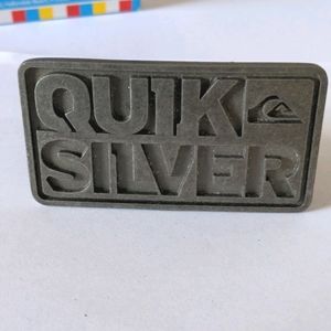 Quicksilver belt buckle